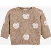 Apple Print Jumper in Chunky Jacquard Knit