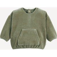 Corduroy Press-Stud Sweatshirt