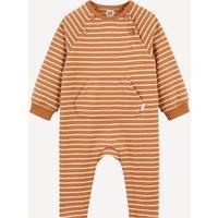 Striped Fleece All-in-One with Pocket