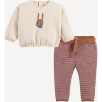 Baby's Fleece Sweatshirt and Trousers Set