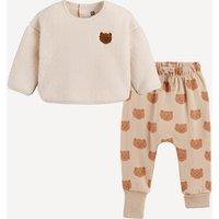 Sherpa Sweatshirt and Joggers in 2 Piece Set