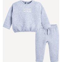 2-Piece Set in Textured Fleece