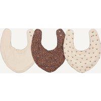 Pack of 3 Bandana Bibs in Cotton Muslin/Towelling