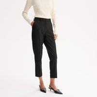 Tapered Trousers in Stretch Polyviscose