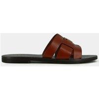 Weil Leather Flat Mules