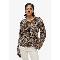 Printed Long Sleeve Blouse