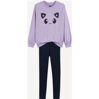 Cotton Jersey Pyjamas with Long Sleeves