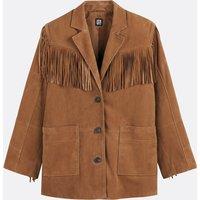 Suede Fringed Jacket