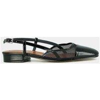 Dhapille Mesh Slingback Ballet Pumps
