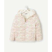 Floral Hooded Padded Jacket