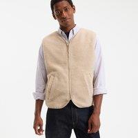 Zip-Up Chunky Knit Cardigan