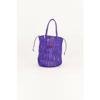Macrame Leather Bucket Bag, MIMI TARA