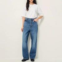 Paperlove Wide Leg Jeans with High Waist