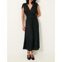 Galiane Sleeveless Smocked Midi Dress