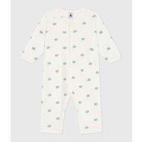 Frog Print Cotton Sleepsuit Without Feet