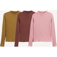 Pack of 3 Turtleneck Jumpers