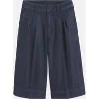 Pleat Front Bermuda Shorts