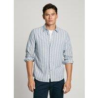 Striped Linen/Cotton Shirt