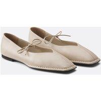 Sway Leather Ballet Pumps