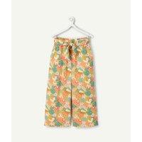 Aprinted Wide Leg Trousers