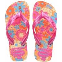 Kids Flores Flip Flops