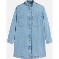 Mini Shift Dress with Long Sleeves