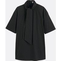 Full Mini Dress with Long Sleeves