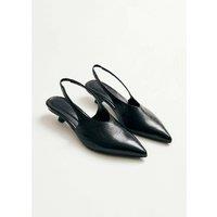 Eros Leather Slingback Heels