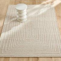 Ikar Hand-Tufted Embroidered Wool Rug