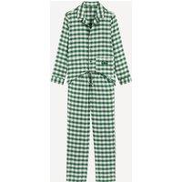 Kids Checked Flannelette Family Christmas Pyjamas
