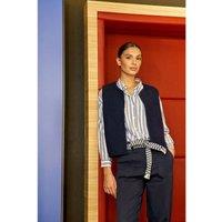 Crea Sleeveless Knitted Cardigan