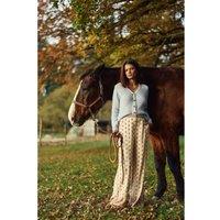 Polia Printed Wide Leg Trousers