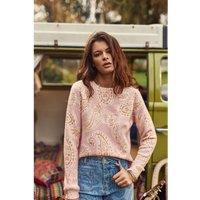 Melissa Printed Jumper with Crew Neck