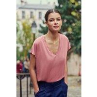 Loose Fit V-Neck T-Shirt, Marcellina