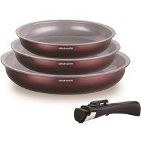 Set of 3 Pans with Handle
