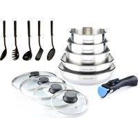 15 Pieces Stainless Steel Kitchenware Set