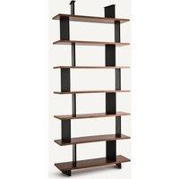 Laos Bookcase Space Divider in Walnut