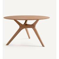 Maricielo Round Solid Oak Table 130cm