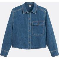 Denim Short Oversized Shirt