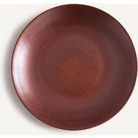 Set of 4 Kanso Glazed Stoneware Dinner Plates