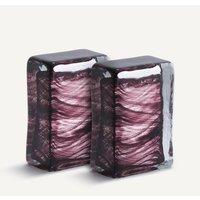 Set of 2 Diafani Glass Bookends