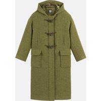 Long Hooded Duffle-Coat For Mid-Winter