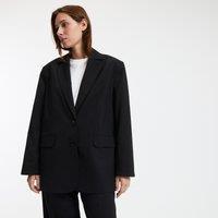 Clandre Signature Long Loose-Fitting Oversized Blazer