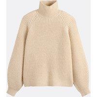 Oversized High Neck Jumper in Chunky Knitwear