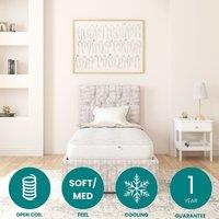 Aspire Essentials Cool-Touch Pressure Relief Mattress