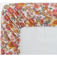 Meredith Fitted Sheet in Washed Cotton For Mattress Height 25cm