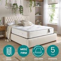 Aspire Luxury Dual Sided 5000 Pocket Climate Cool Wool Mattress