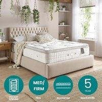 Aspire Luxury 7000 Pocket Natural Wool & Cashmere Pillowtop Mattress