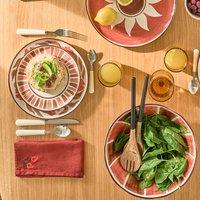 Set of 2 Lorina Napkins in Embroidered Washed Linen