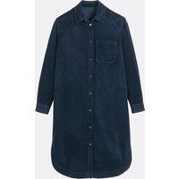 Corduroy Midi Shift Dress